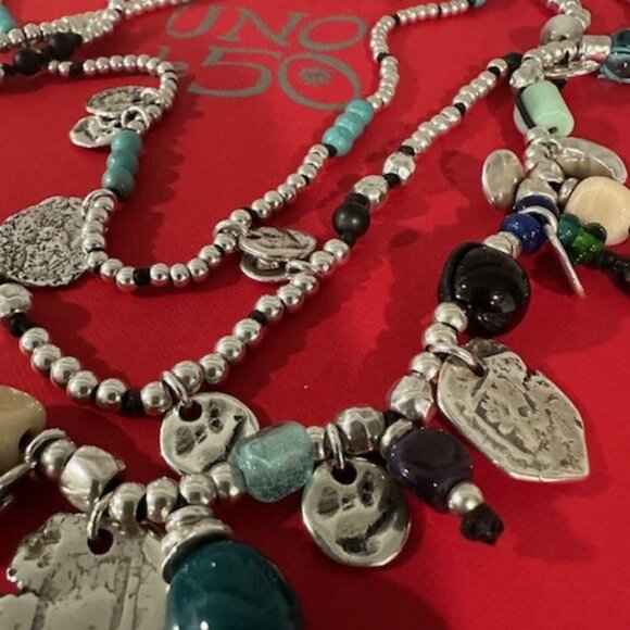 UNO de 50 multi strand summer necklace - Picture 2 of 7